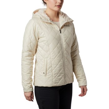 Columbia Ženske Jakne - Copper Crest Hooded Krem | GIQB-36501